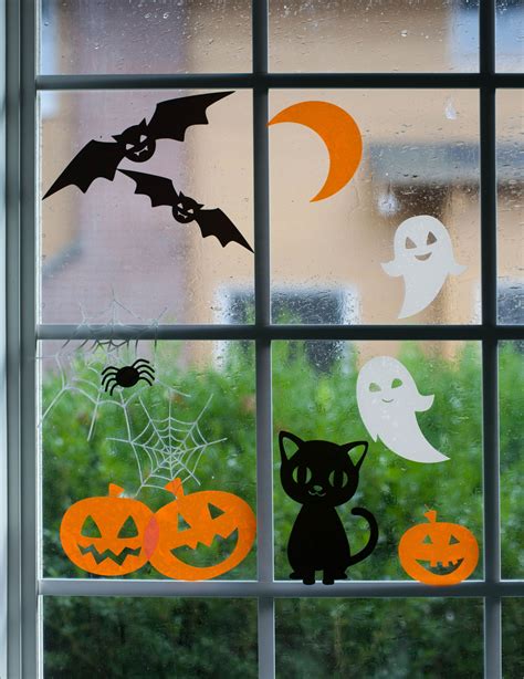Witch Window Cling On: The Perfect Addition to Your Haunted House